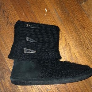 Bear paw sweater comfy boots!